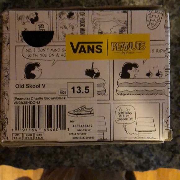 Vans Peanuts Old Skool kids sneakers - Picture 4 of 4